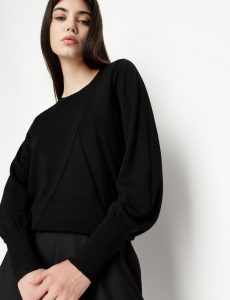 ARMANI EXCHANGE – Maglione Donna Girocollo in Lana Merino