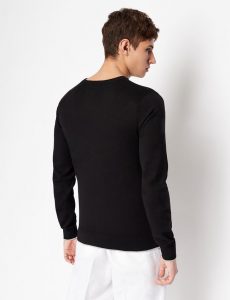 ARMANI EXCHANGE – Maglione Uomo Girocollo in Cachemire e Cotone