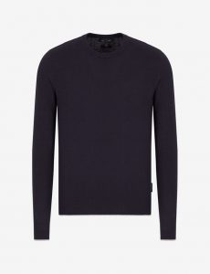 ARMANI EXCHANGE – Maglione Uomo Girocollo in Cachemire e Cotone