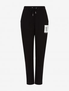 Armani Exchange – Pantaloni sportivi in felpa di cotone