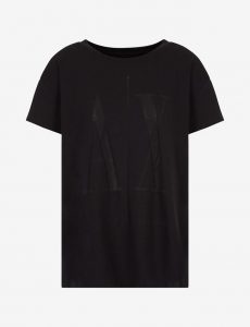 Armani Exchange – T-shirt regular fit con macro-logo