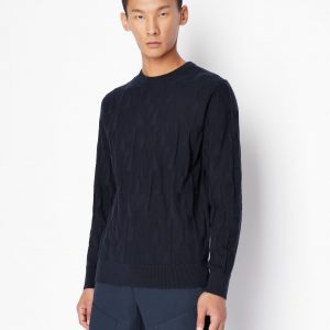 ARMANI EXCHANGE – Maglia Uomo Girocollo Texured