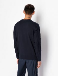 ARMANI EXCHANGE – Maglia Uomo Girocollo Texured