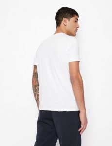 Armani Exchange – T-shirt slim fit in jersey di cotone pima