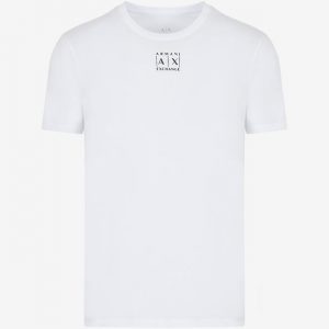 Armani Exchange – T-shirt slim fit in jersey di cotone pima