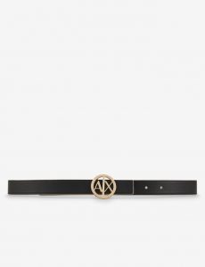 ARMANI EXCHANGE – Cintura double face Nero/Beige