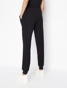 Armani Exchange – Pantaloni sportivi in felpa di cotone pima organico