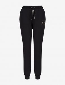 Armani Exchange – Pantaloni sportivi in felpa di cotone pima organico