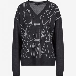 ARMANI EXCHANGE – Maglia Donna con Scollo a V