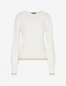 ARMANI EXCHANGE – Maglia Donna Girocollo Mini Logo AX sul Fianco