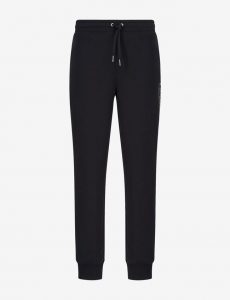 Armani Exchange – Pantaloni sportivi in misto cotone organico