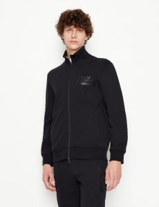 ARMANI EXCHANGE – Felpa Uomo Full Zip Nero