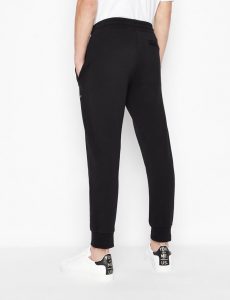 Armani Exchange – Pantaloni sportivi in felpa di cotone pima organico