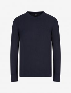 ARMANI EXCHANGE – Maglione Girocollo in Cotone, Viscosa e Seta 14gg