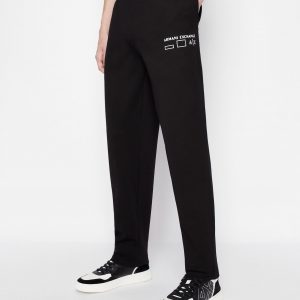 Armani Exchange – Pantaloni in misto cotone stretch