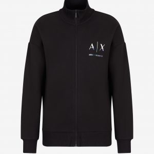 ARMANI EXCHANGE – Felpa Donna Full Zip Nero