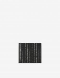 ARMANI EXCHANGE – Portafoglio Uomo Fantasia Logo All-Over Nero