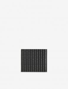 ARMANI EXCHANGE – Portafoglio Uomo Fantasia Logo All-Over Nero