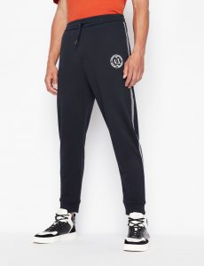 Armani Exchange – Pantaloni sportivi in felpa di cotone