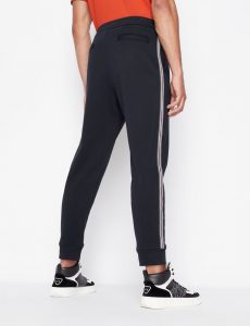 Armani Exchange – Pantaloni sportivi in felpa di cotone