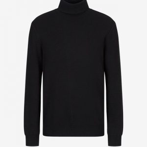 ARMANI EXCHANGE – Maglione a Collo Alto in Misto Viscosa