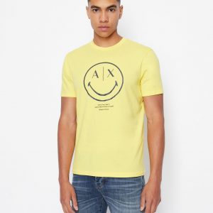 Armani Exchange – T-shirt regular fit in cotone organico