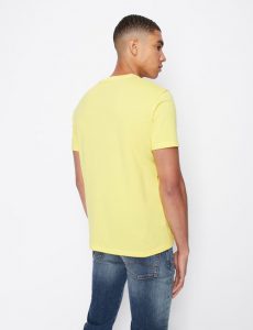 Armani Exchange – T-shirt regular fit in cotone organico