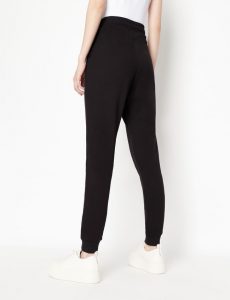 Armani Exchange – Pantaloni sportivi in felpa di cotone organico