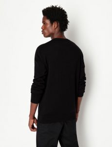 ARMANI EXCHANGE – Maglia Uomo Girocollo Nera