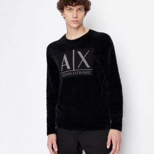 ARMANI EXCHANGE – Maglia Uomo Girocollo Nero