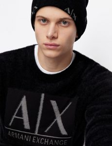 ARMANI EXCHANGE – Maglia Uomo Girocollo Nero