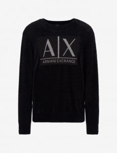 ARMANI EXCHANGE – Maglia Uomo Girocollo Nero