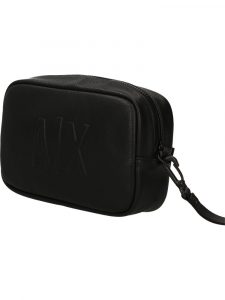 ARMANI EXCHANGE – Pochette Pelle Nera