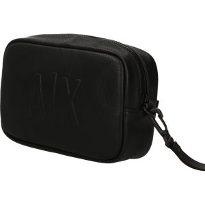 ARMANI EXCHANGE – Pochette Pelle Nera
