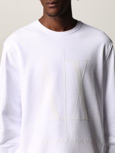 ARMANI EXCHANGE – Felpa Girocollo in Cotone