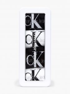 CALVIN KLEIN – Calzini a Metà Polpaccio in Confezione Regalo da 4