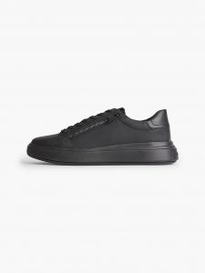 CALVIN KLEIN – Scarpe il Pelle Uomo Triple black