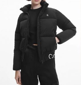 CALVIN KLEIN – Bomber In Nylon Riciclato Donna