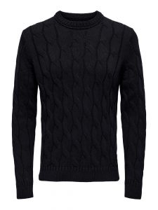 ONLY & SONS – Pullover Uomo Blu Navy