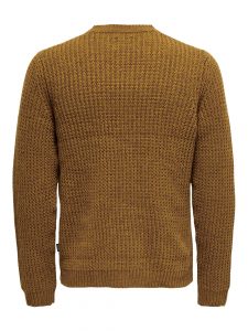 ONLY & SONS – Maglione Uomo Marrone