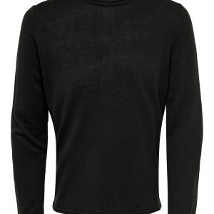 Only&Sons – Pullover Paricollo Nero