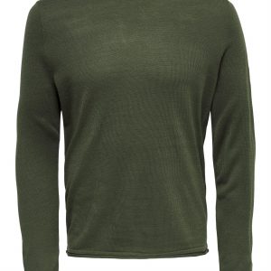 Only&Sons – Pullover Paricollo Verde