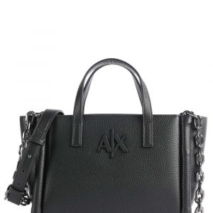 ARMANI EXCHANGE – Borsa a mano pelle sintetica Nero