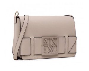 ARMANI EXCHANGE – Borsa Donna Tracolla con Patta Beige