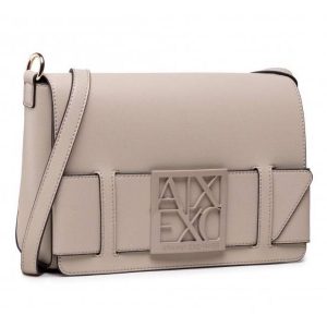 ARMANI EXCHANGE – Borsa Donna Tracolla con Patta Beige