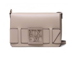 ARMANI EXCHANGE – Borsa Donna Tracolla con Patta Beige