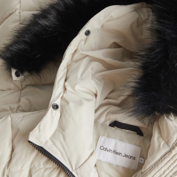 CALVIN KLEIN – PIUMINO CON PELLICCIOTTO Donna