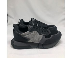 Armani Exchange – Scarpe Uomo Grigio Scuro