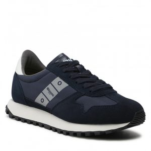 Blauer – Scarpe Uomo in camoscio e tessuto f2dawson02 Blu Navy