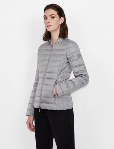 ARMANI EXCHANGE – Piumino leggero in Nylon Donna Grigio